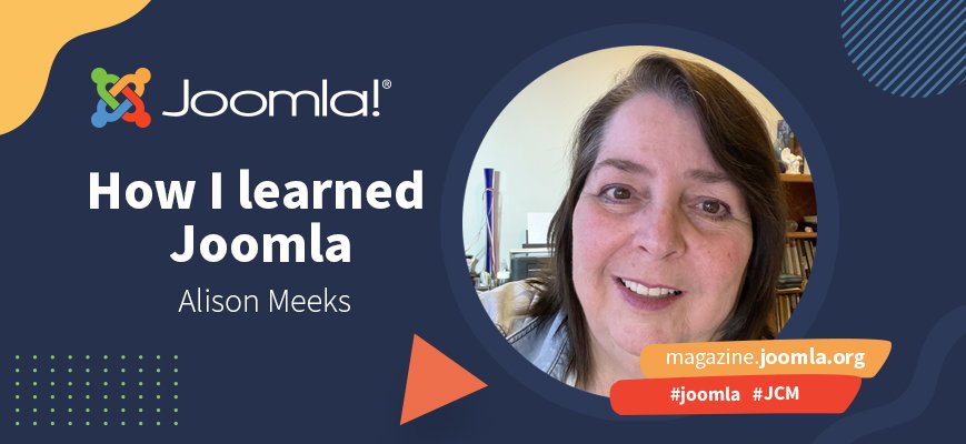 JCM graphic - How I learned Joomla
